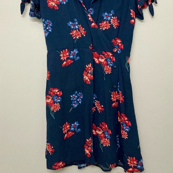 abercrombie & Fitch Floral Print Dress Sz Youth M - Picture 5 of 16